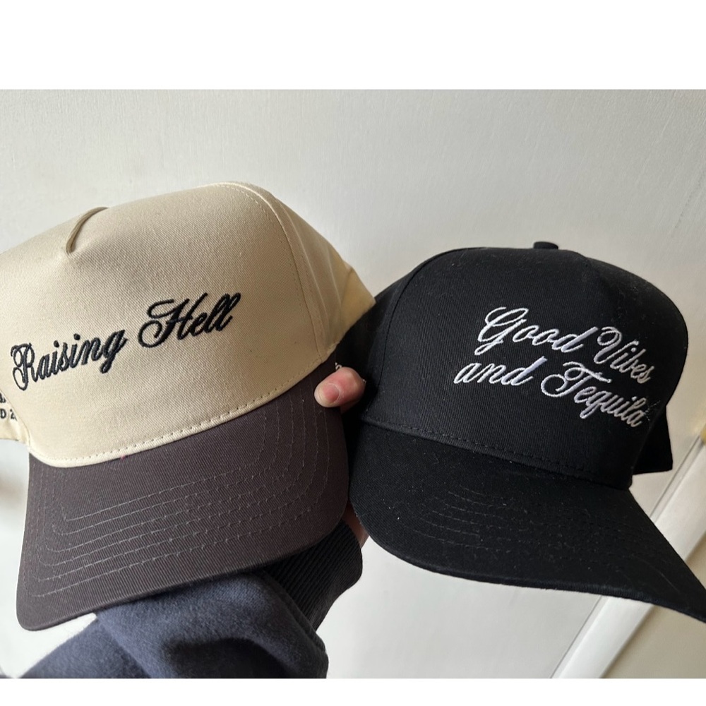 Uncommon James trucker hats.